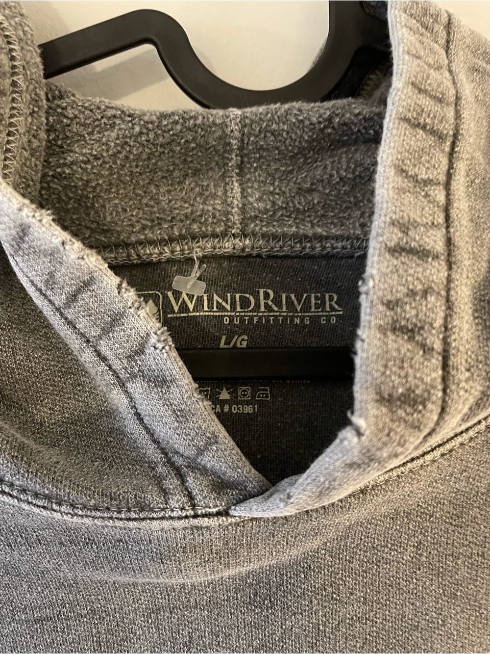 Vintage WindRiver Slate Hoodie - Picture 2 of 2